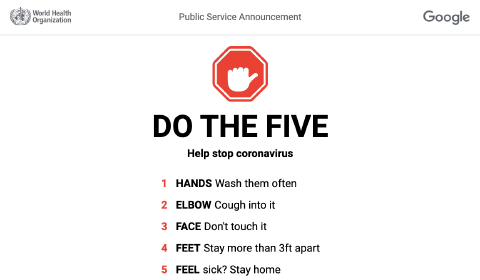 safety checklist to keep people healthy and prevent disease